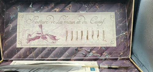 Writing Collection Quill Dip Pens Nibs feathers calligraphy feather - Picture 4 of 12