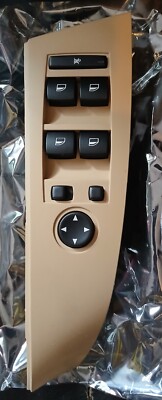 BMW OEM E60 E61 5 Series 2004-2010 Window Switch Panel with Power Fold Mirrors