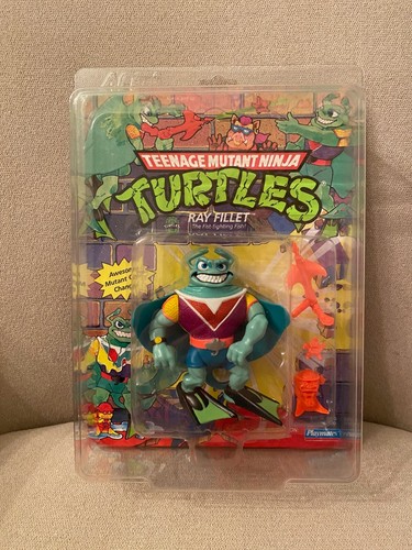 Ray Fillet 1990 TMNT Playmates Teenage Mutant Ninj...