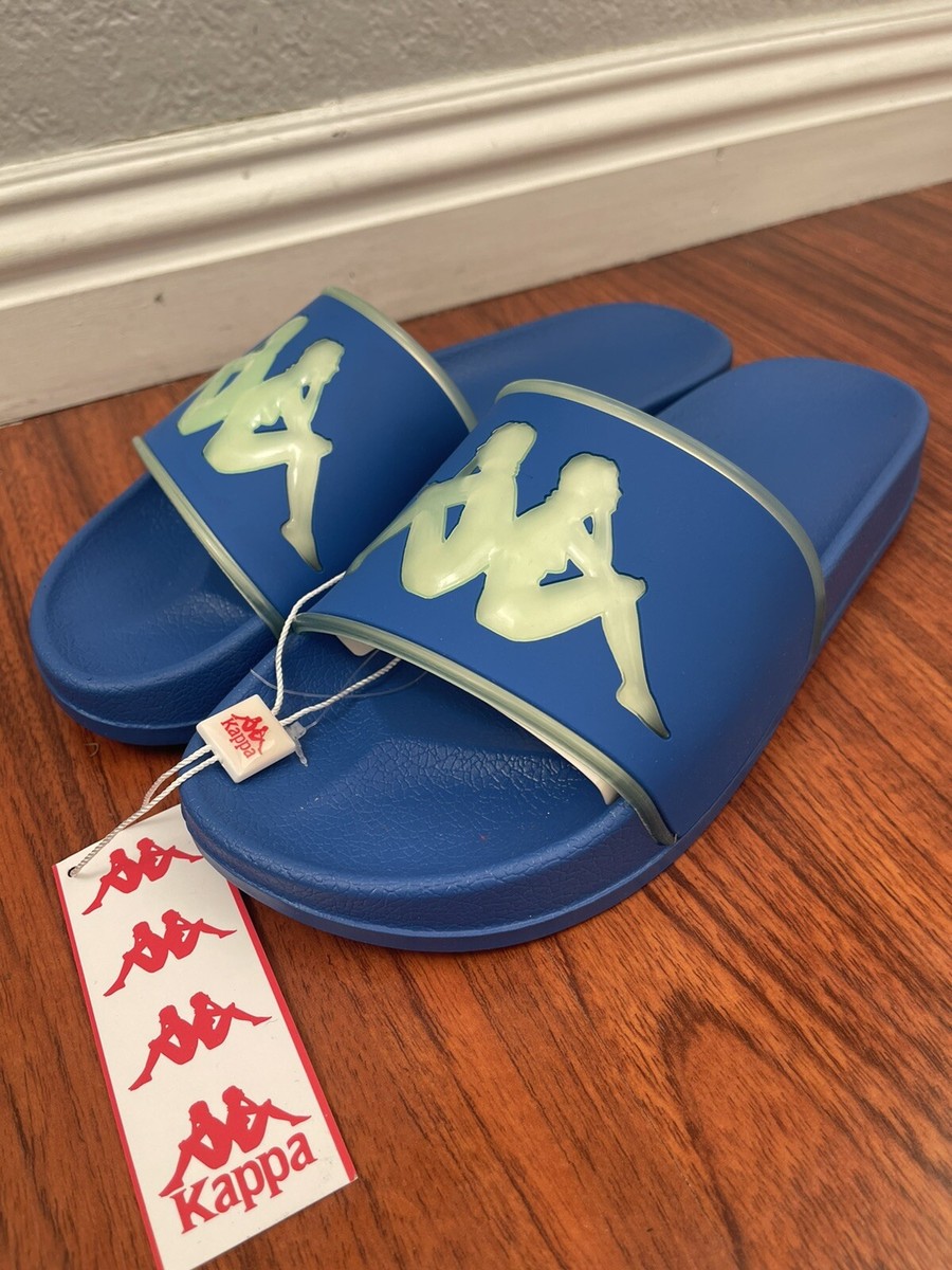 Kappa Authentic Aqua 1 Slides Blue Green Size US 8 | eBay display picture 1