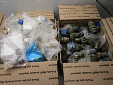 Amphenol Connectors HUGE Lot Approx. 27 lbs. Many Various Part Numbers
