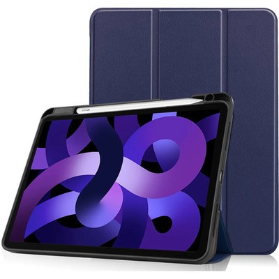 Hülle für iPad Air 4/5 gen., iPad Pro 2018 Bizon Case Cover Tasche Dunkelblau