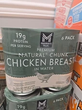 Member's Mark Premium Chunk Chicken Breast (12.5oz.,6ct.) Free Shipping