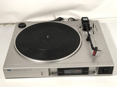 SANSUI P-D11 Direct Drive Turntable Record Player Vintage Silver
