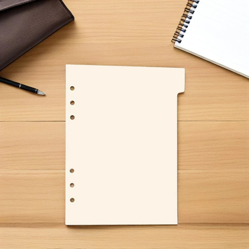 18Pcs Binder Divider A5: Folder Planner File Dividers With Tabs - 6 Holes Loose - Image 2 of 4