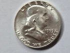 1953p Franklin Half Dollar  AU++