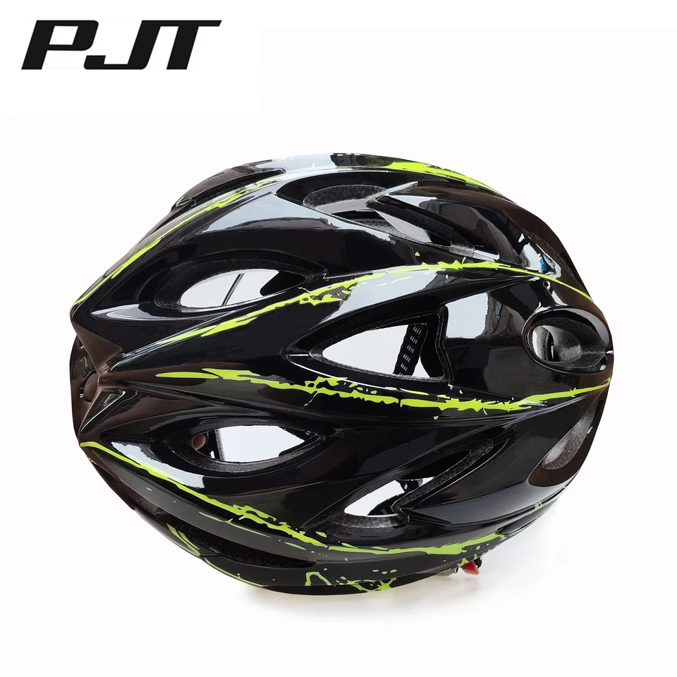 Casco de bicicleta PJT 4 en 1 adulto MTB ciclismo de carretera con visera y gafas 18 respiraderos Foto 2 de 4