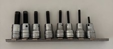 Snap-on Tools 8 Piece 38 Drive Sae Hex Allen Socket Set Snap-on Tools 8 Piece 38 Drive Sae Hex Allen Socket Set