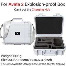 Waterproof Box Hard Shell Carrying Case Explosion-Proof Suitcase For DJI Avata 2