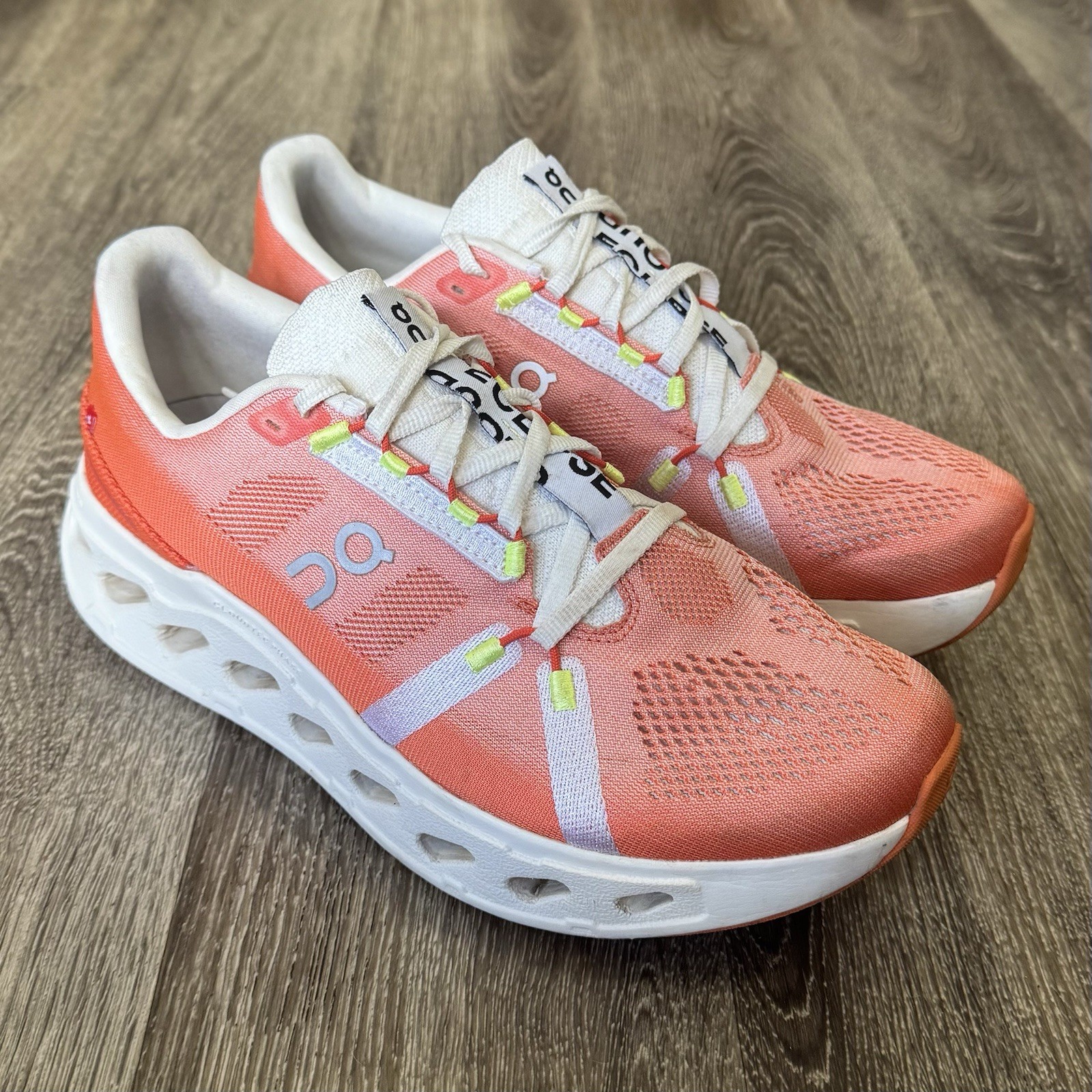 Men’s On Cloud Cloudeclipse Flame Ivory Orange Re… - image 1