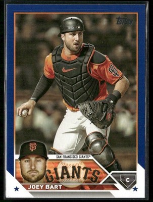 2023 Topps #435 Joey Bart Royal Blue