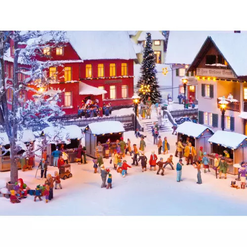 Scène Sound-Scene Christmas NOCH 12897 - Figurines H0 1:87 et module sonore