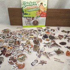 800 pcs Waterproof Stickers for Water Bottles, Laptops, Skateboard, Luggage.