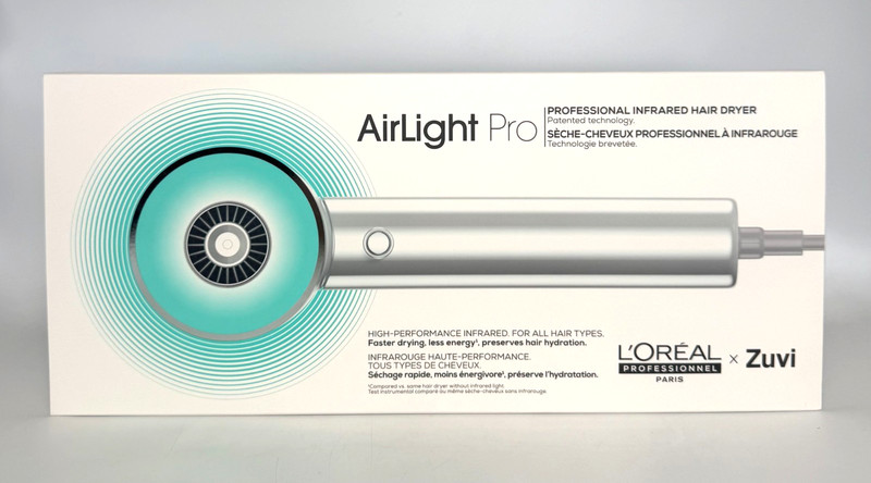 AirLight Pro Hair Dryer Augmented w/Infrared Light - L’Oréal & Zuvi *NEW SEALED*