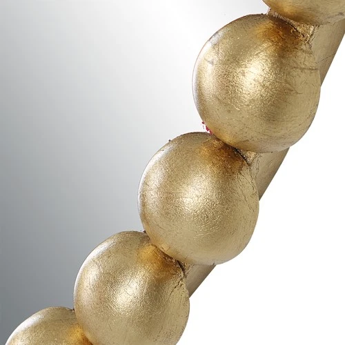 Uttermost 09875 Serna 20" W x 30" H Oval Framed Bathroom Mirror - Gold - Picture 4 of 7