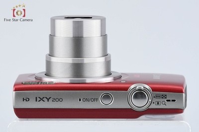 Canon IXY 200 Red 20.0 MP Digital Camera w/ Box [Excellent] | eBay