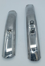 Vintage Chrome Bicycle Fender Set 40mm – Short/Sport Fenders – 27” Wheel - Pair