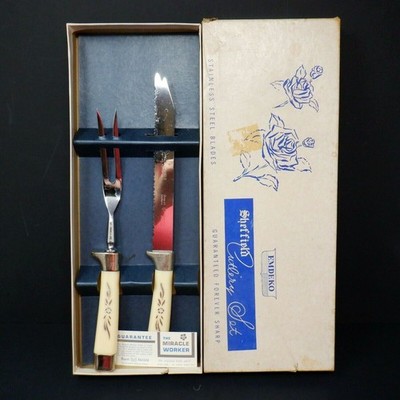 Vintage Emdeko Sheffield Cutlery Set Stainless Steel The Miracle Worker