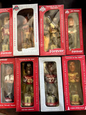 Ohio State Buckeyes Bobblehead Lot of 8 Legends of the Shoe Woody Hayes Archie