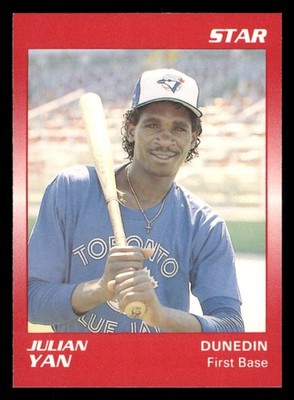 1989 Star #118 Julian Yan Dunedin Blue Jays