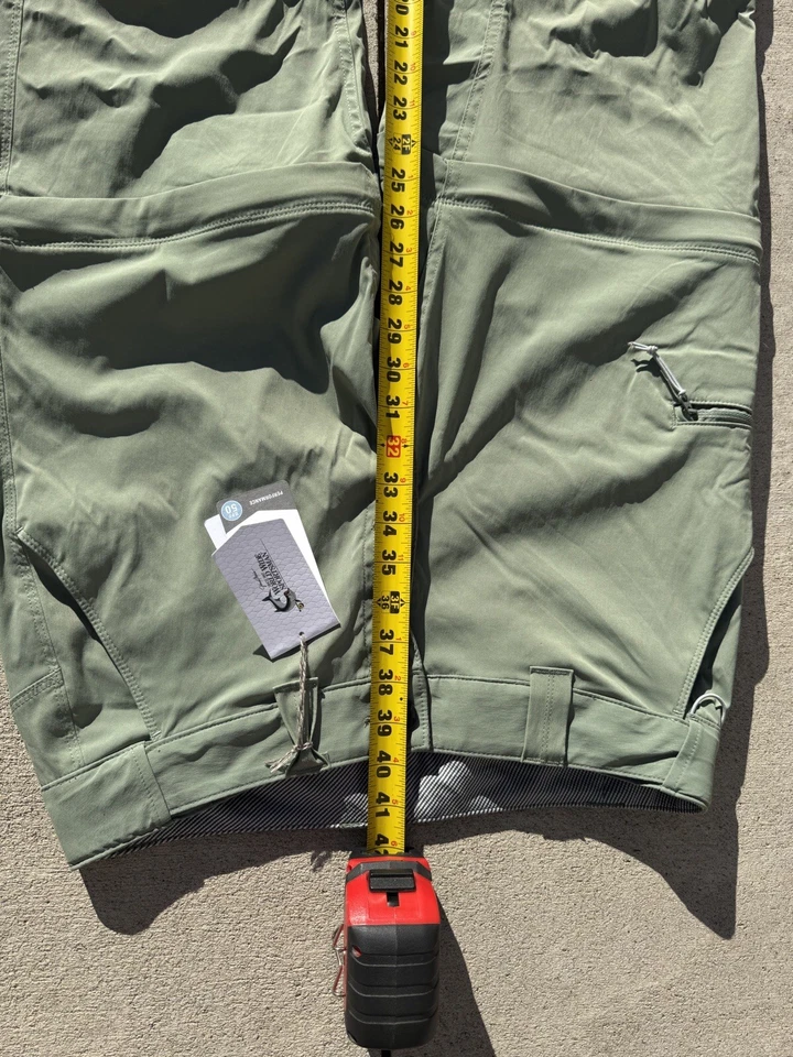 Calça conversível World Wide Sportsman Ultimate Angler feminina spray marinho tamanho 8 - Imagem 4 de 4