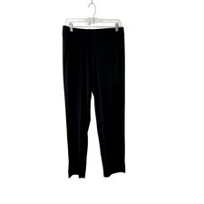 J.Jill Denim Pull-On Black Forward Seam Slim Ankle Pants Women's Medium