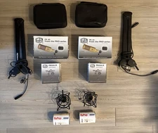 Complete Podcast Package Microphone Set – Heil Sound PR40 (2 Mics + Accessories)