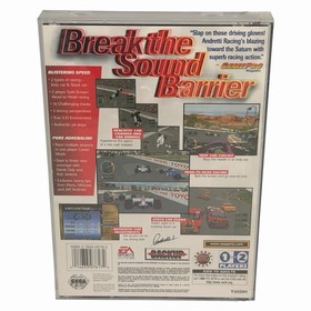 Andretti Racing (Sega Saturn, 1996) Authentic CIB Complete w/  Manual Tested