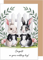 Premium GlüCkwunschkarte Zur Hochzeit Mit Umschlag. Hochzeitskarte GrußKarte Kar