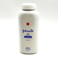 Johnson's Baby Powder with Talc 9 oz Bottle 60 Full Discontinued China
