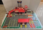 Vintage 1983 Complete ? Matchbox Highway Express Car/ Truck Stop Playset