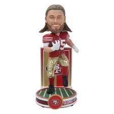 George Kittle San Francisco 49ers Banner Series Bobblehead NFL Football