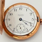 Antique 20 Year Gold Filled 18s Hunter Case Pocket Watch Waltham 17J Model 1883