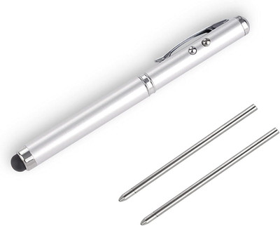 Metal Multi-Function Pen, Touch Screen Stylus, Flashlight with White Light, Crea
