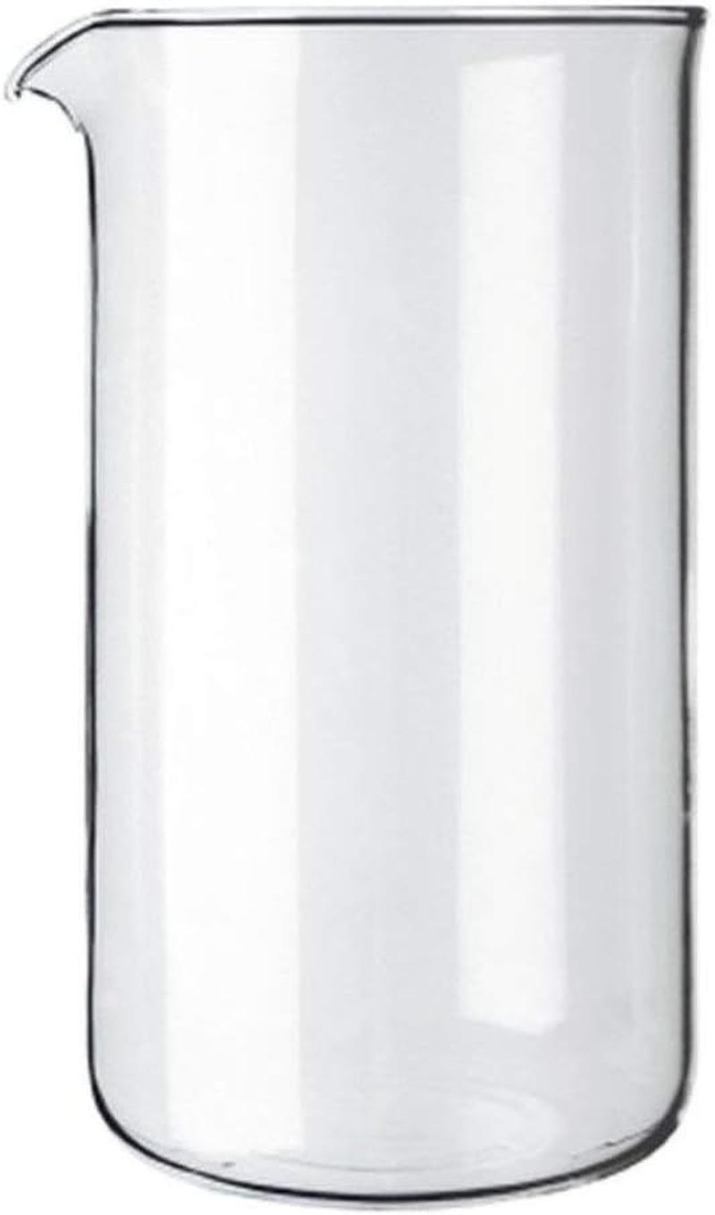 Bodum 1508 Replacement Glass, 8 Cups, 1.0 L, 34 Oz, Diameter 9.6 Cm, H 18 Cm
