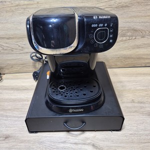 Tassimo My Way 2 Kaffeevollautomat schwarz mit Podablage