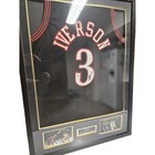 Allen Iverson Autographed Framed Mitch&Ness 76ers Jersey JSA Kobe Jordan Lebron — photo 8
