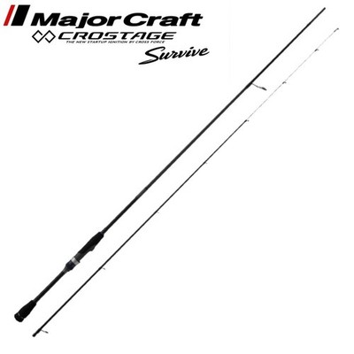 MAJOR CRAFT Ultra Light Fishing Spinning Sold Tip Rod CROSTAGE SURVIVE
