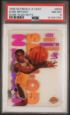 1998-99 Skybox E-X Century - Dunk'n Go-Nuts Kobe Bryant #6 DG for