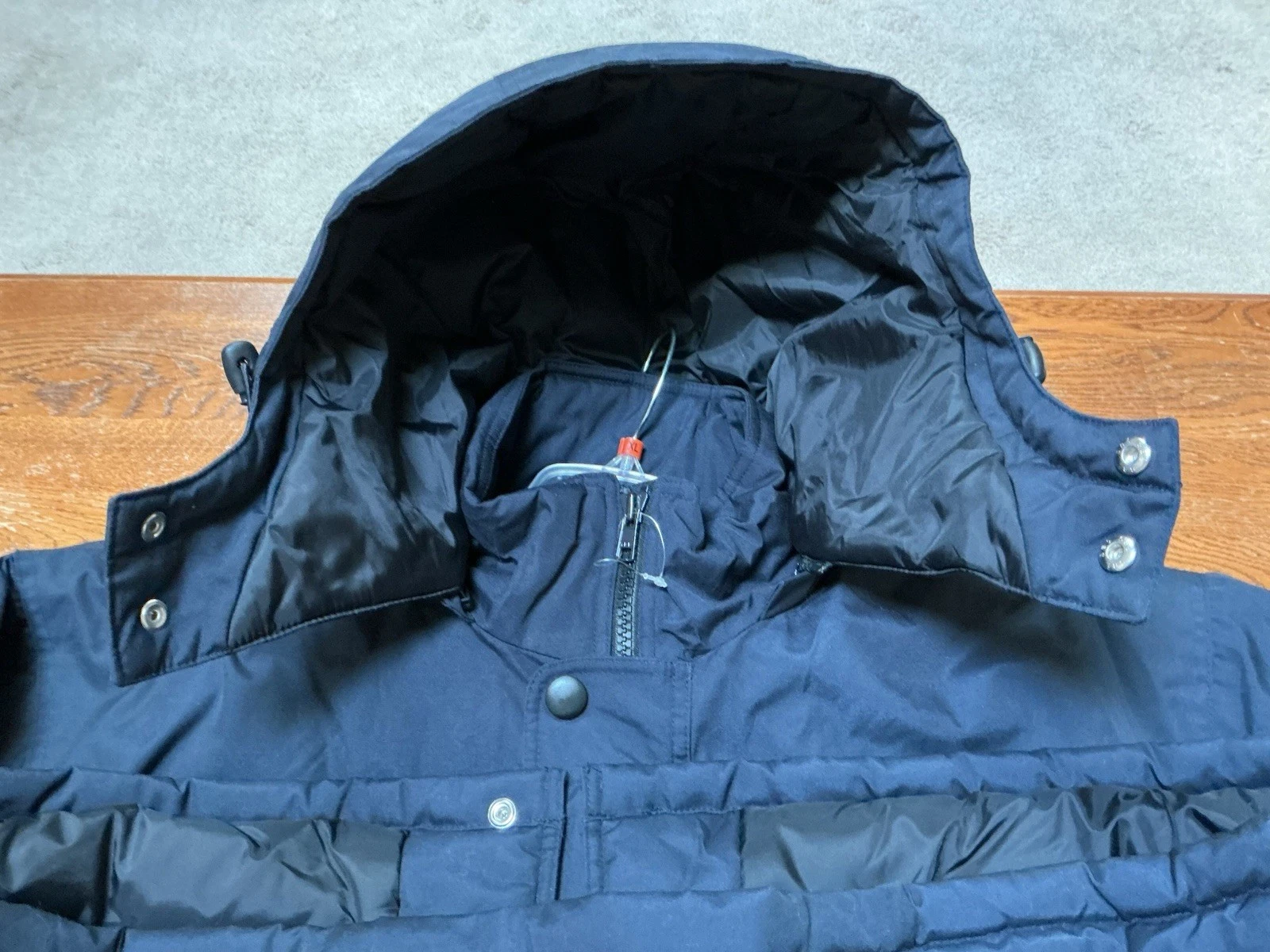 Red Kap JP70NP Heavyweight Parka Navy Jacket Industrial Work Uniform Size XXL - product detail image 11