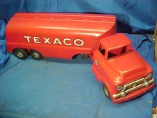 1950s BUDDY L Pressed Steel STEEL TEXACO GASOLINE Delivery TRUCK