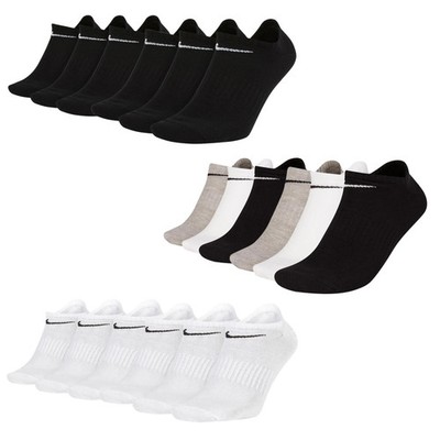 NIKE Unisex 6er Pack Sneaker Sportsocken - Everyday, Lightweight No Show, ein...