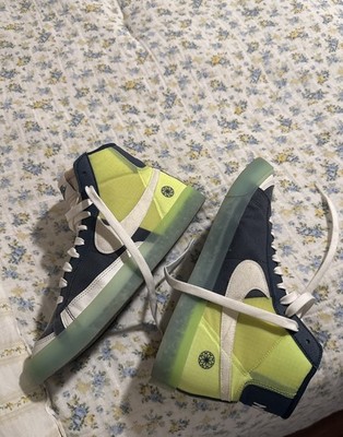 Nike Blazer Mid  77 GS Move To Zero Armory Navy DO2699-400 Sz 7Y Excellent