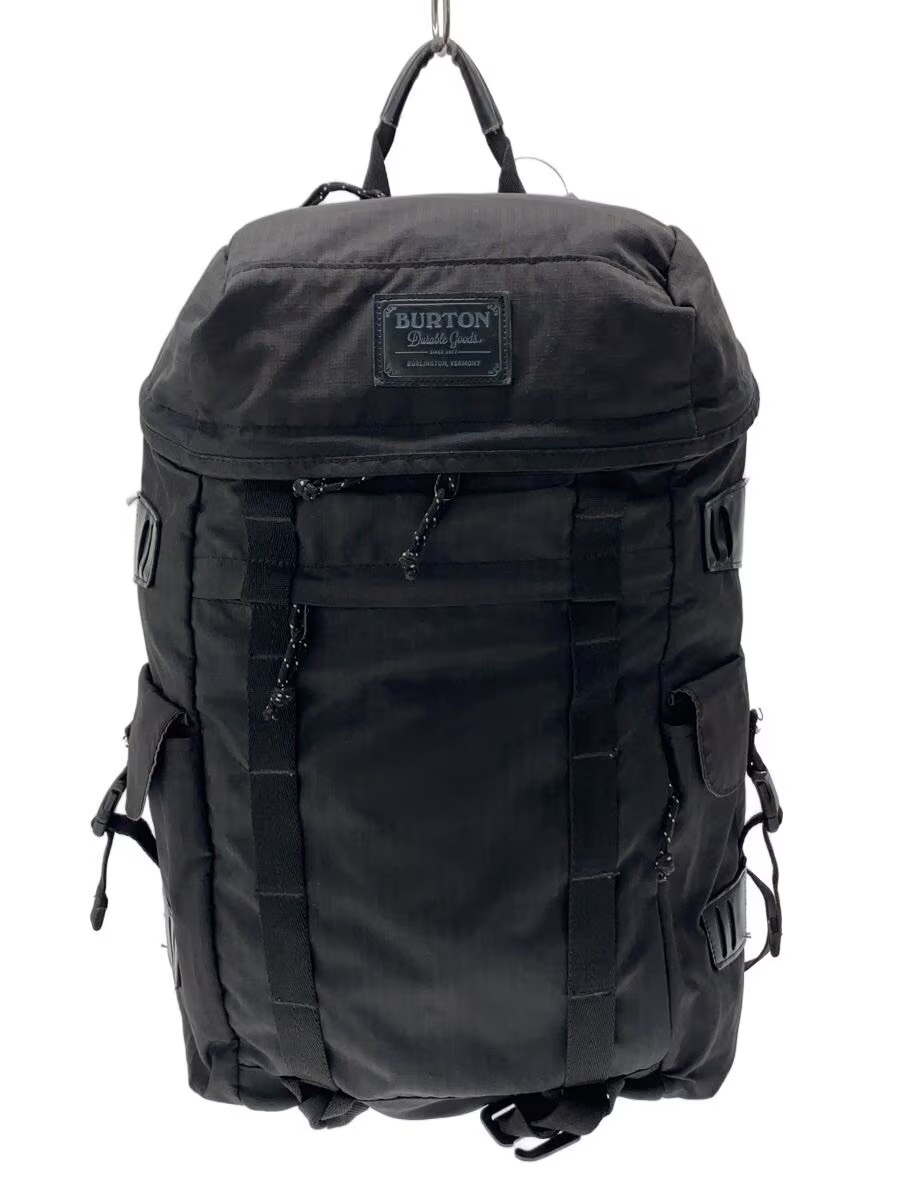 BURTON Backpack Polyester Black Solid from Japan - image 2