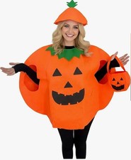 Halloween Pumpkin Costumes for Women, Womens Costume Halloween for Adults with H