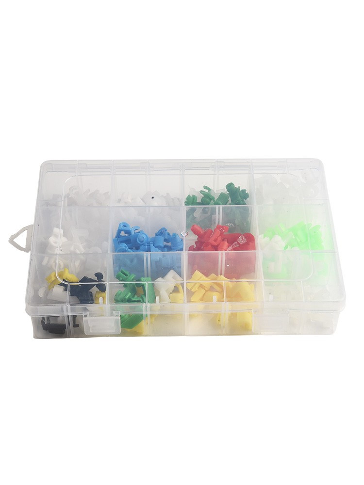 Clips Verrouillage Porte Voiture Besshepplo - Lot De 160 Pièces Plastique Multi-tailles