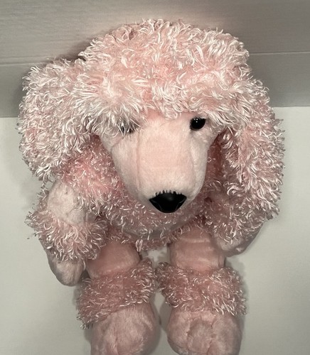 Build A Bear Plush Pink Poodle Dog With Bark Sound Stuffed Animal Toy READ - Picture 3 of 15