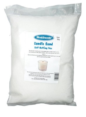 Mouldmaster Kerzensandwachsgranulat selbstschmelzendes Wachs 2 kg