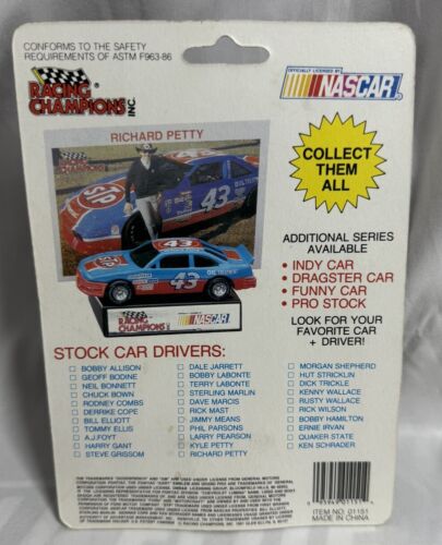 Racing Champions 1991 Stock Car Bobby Allison Buick #12 Car 1:64 Scale NASCAR - Picture 2 of 2