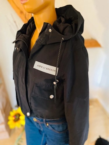 Bershka Überjacke Jacke Gr Xs Oversized - Bild 2 von 3